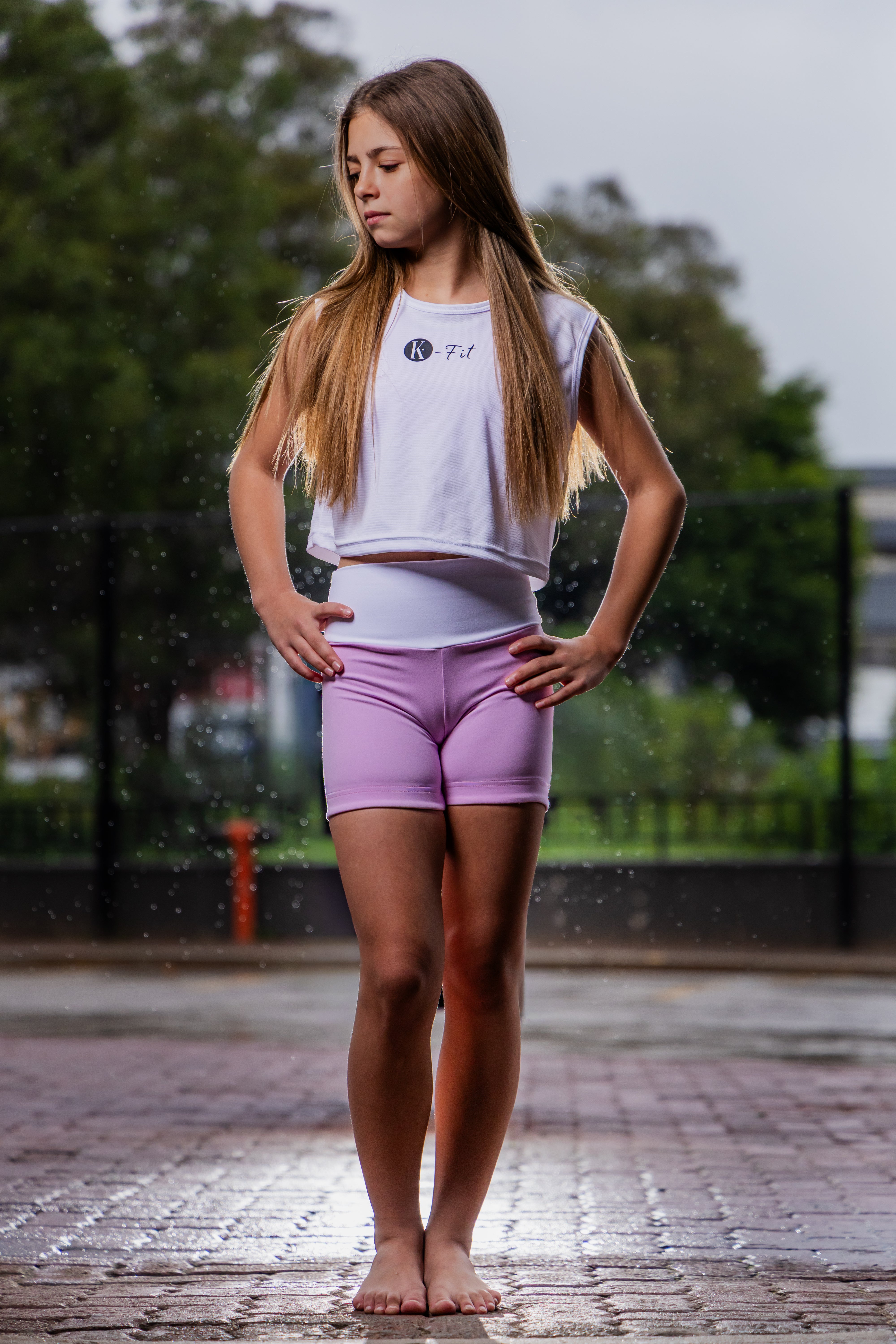 Active Shorts - K-Fit POWER - Pink